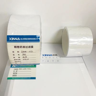 0.22μm to 5μm Pore Size PES Membrane for IV Infusion and Drip Chamber Filtration