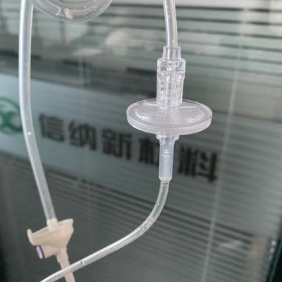 PP막 0.22 마이크로인 IV 필터 대형 입자 보유 의료 및 실험실 사용
