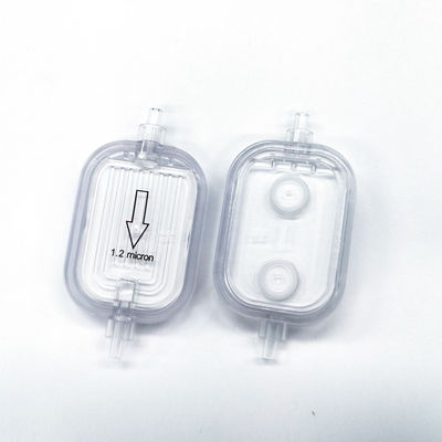 인라인 IV 필터: 수소애성 PES-pp 1.2μm 및 수소공감성 PTFE 0.45μm
